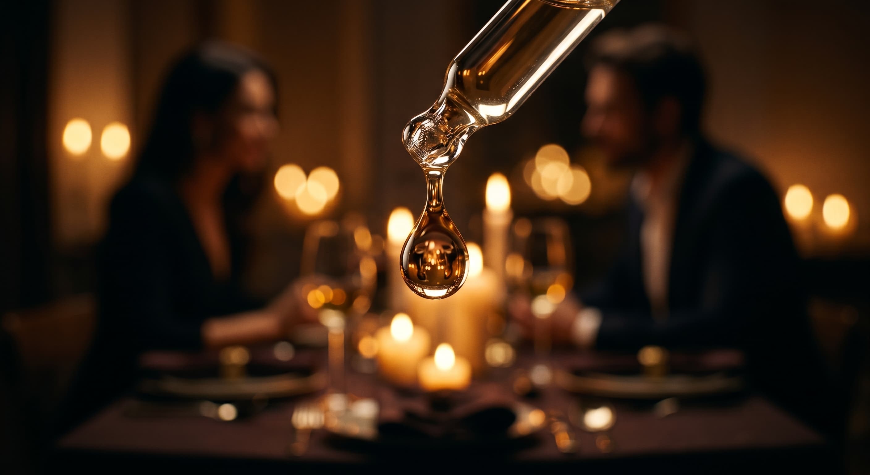 Glass dropper — food-friendly